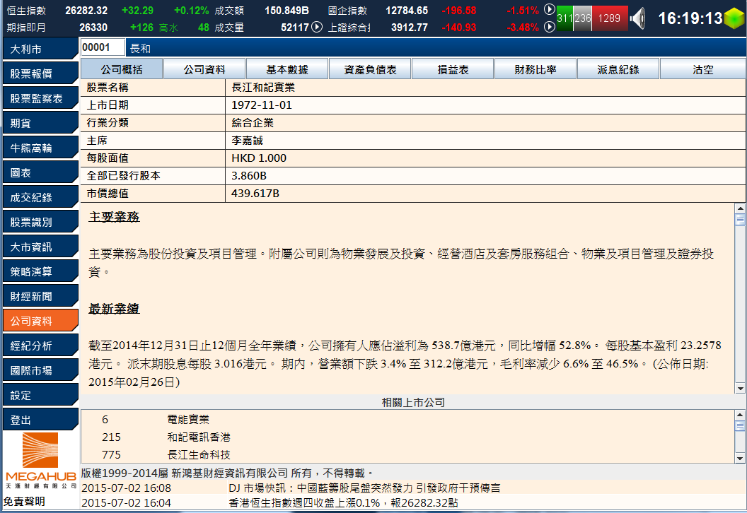 公司资料(5年)